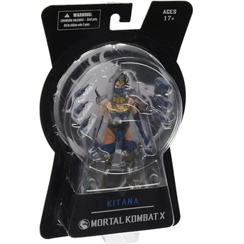 În Stoc Original Mezco Toyz Mortal Kombat X Kitana Figura De Acțiune Mare Cadou De La Un Colecționar